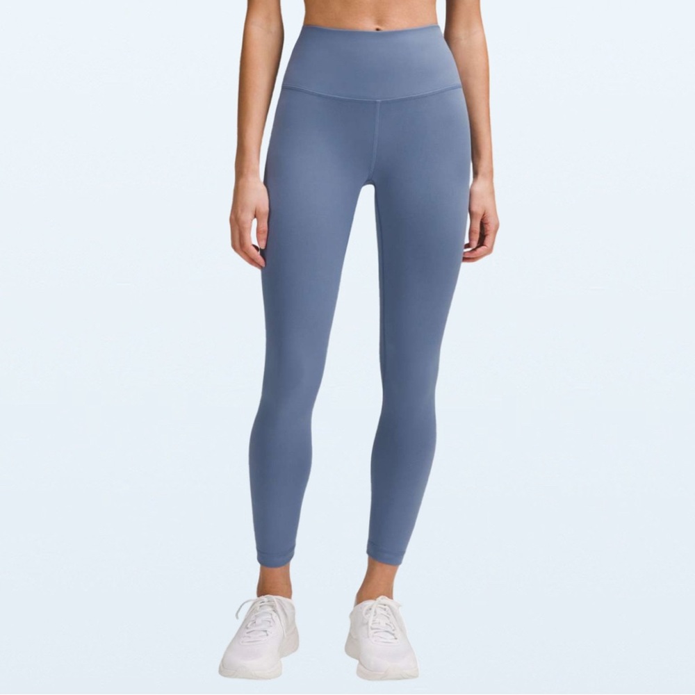 Lululemon Wunder Train High-Rise Tight 25" in Oasis Blue, Size 0